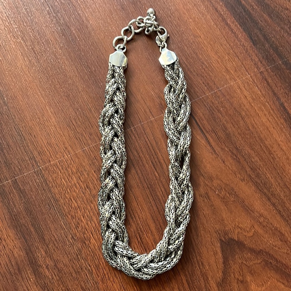 Silver necklace